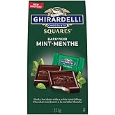 GHIRARDELLI Mint Dark Chocolate Squares, 151-Gram Bag