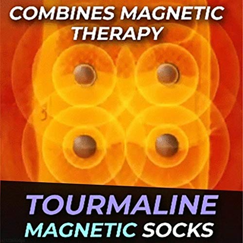 image for Toonshare Self Heating Therapy Magnetic Socks, Tourmaline Magnetic Uni