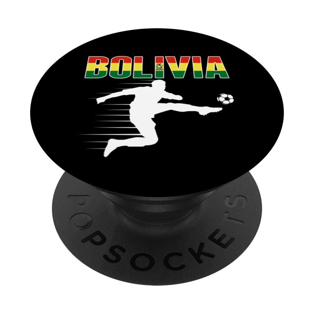 Bolivia Soccer Lovers Jersey Support Bolivian Football Team PopSockets Swappable PopGrip