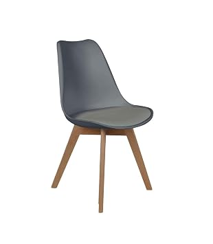 Chaise Scandinave Gris Amazonfr Cuisine Maison