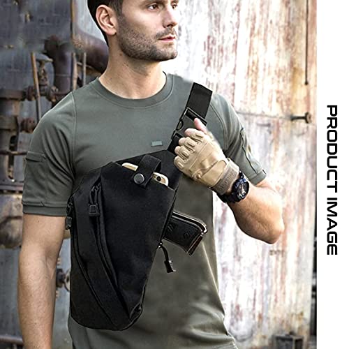 Fanny Pack for Men Concealed Carry Backpack Shoulder Holster Chest Pack