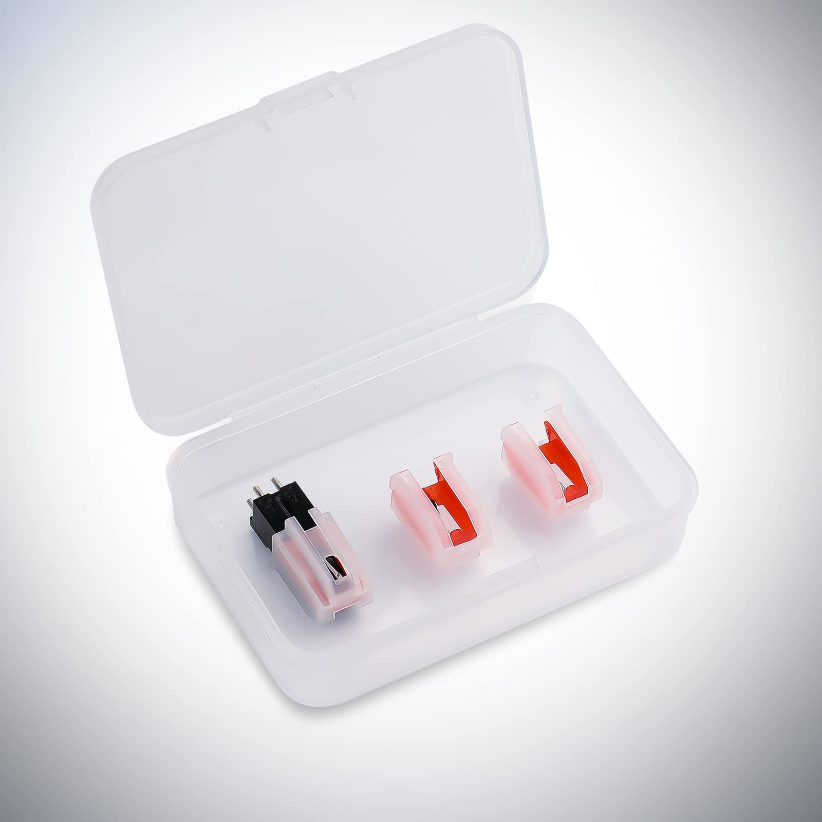 LUTER 1 Piece Turntable Cartridges with 2 Pieces Needle Turntable Needles Stylus for Turntable Turntable Replacement Accessories for Vinyl Turntable