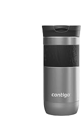 Contigo Byron Snapseal Travel Mug 470 ml Stainless Leakproof Hot 7h