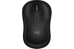 Mouse Sem Fio Logitech M240 com Conexão Bluetooth, Clique Silencioso, Design Ambidestro Compacto, Bateria de 18 Meses, Compatível com Windows, macOS, ChromeOS - Preto