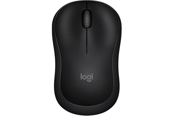 Mouse Sem Fio Logitech M240 com Conexão Bluetooth, Clique Silencioso, Design Ambidestro Compacto, Bateria de 18 Meses, Compatível com Windows, macOS, ChromeOS - Preto