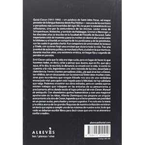 Cioran: Manual de antiayuda