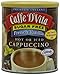 Caffe D’Vita Sugar Free French Vanilla Cappuccino Mix - Instant Cappuccino Mix, Gluten Free, No Cholesterol, No Hydrogenated Oils, 99% Caffeine Free, Sugar Free Cappuccino Mix - 8.5 Oz Can, 6-Pack
