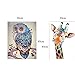 HaiMay 2 Pack DIY 5D Diamond Painting Kits for Adults Paint by Number Kits Full Drill Painting Diamond Pictures Arts Craft for Wall Decoration, Starry Sky (14X20inch) and Sun Moon (12X16inch)