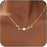 JOBICY Gold Pearl Necklaces for Women Trendy, Single Pearl Drop Pendant Necklace 14k Dainty Gold Necklace for Women Simple Wedding Pearl Choker Bridesmaids Necklace Prom Jewelry Gifts