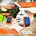 Wireless Digital BBQ Meat Thermometer - Instant Read Remote Cooking Thermometer with Dual Probe for Kitchen Oven, Grilling, Smoker & Roasting Food Thermometer