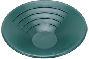 260mm Prospecting Pan Gold Nugget Pan Gold Panning Pan Gold Mining Pan Fine Gold Recovery Pan Gold Prospecting Pan Washing Si