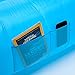 PERCH Brand Inflatable Lounger with LED Light (Blue)