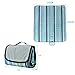 COZYSWAN Picnic Mat 59''x79'' Picnic Blanket Striped Handy Beach Mat Sandproof and Waterproof