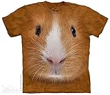 Guinea Pig Face The Mountain Tee Shirt Child SXL Adult SXXX SIZE: M child, Brown