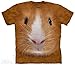 Guinea Pig Face The Mountain Tee Shirt Child SXL Adult SXXX SIZE: M child, Brown