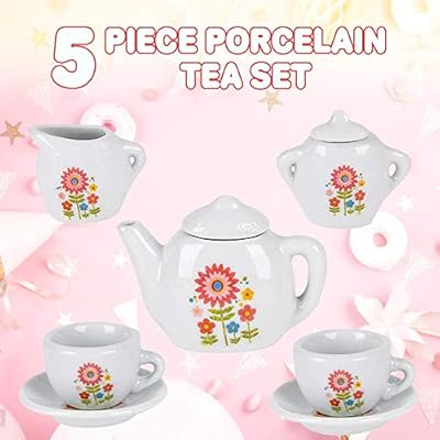 ceramic tea set for girl
