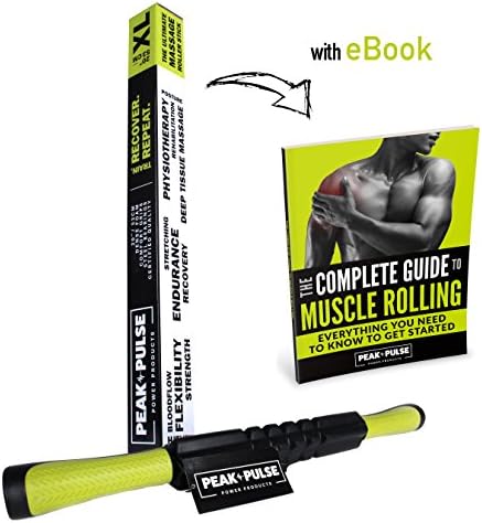 PeakPulse Muscle Roller FREE eBOOK! Home Therapy Tool for Myofascial Release and Muscle Improvement.