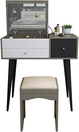 Chendaorong Tocador Tocador Apartamento pequeño Mini Vestir Placa Tabla