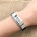 Chutoral Billie Eilish Bracelet, Rap Singer Stainless Steel Silicone Wristband Wristlet Jewelry Accessories Bangles Fans(H03)