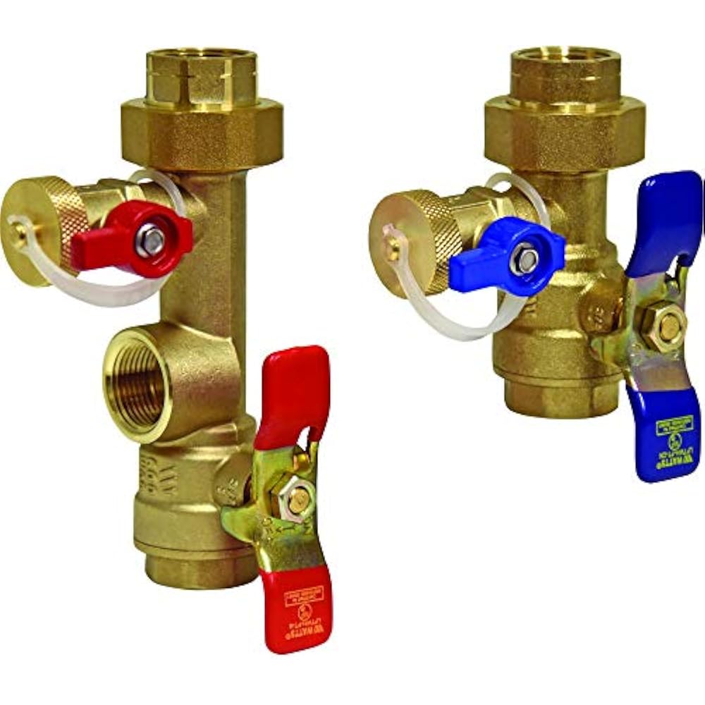 LFTWHFTHCN Rough Plumbing Service Valve Kit For Tankless