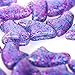 Eyourlife 20 PCS Soft Nail Caps Nail Covers Claw Caps Paw Covers for Cat Pet Kitten Dog with Glue Claws Control Paws Off Size XS Voilet Glitter