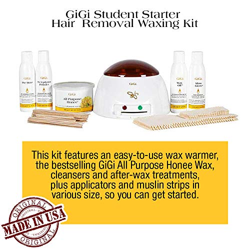 Gigi student starter hair removal waxing kit compra en amazon