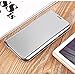 For Samsung Galaxy Note 8, Mchoice Luxury Smart Window Sleep Wake UP Flip Leather Stand Holder Case Cover for Samsung Galaxy Note 8 (Silver)