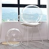 Clear Balloons Large, 10 Pcs Wide Neck Pre-Stretched Big Giant Transparent Bubble Balloons, Crystal Transparent Clear Bobo Balloons for stuffing