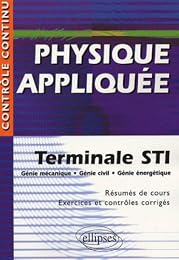 Physique appliquée, terminale STI