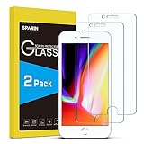 SPARIN [2 Pack] iPhone 7 Plus / iPhone 8 Plus Screen Protector, SPARIN Tempered Glass Protector for Apple iPhone 7 Plus / iPhone 8 Plus ( 5.5 Inch ) with Ultra Clear, Scratch Resistant