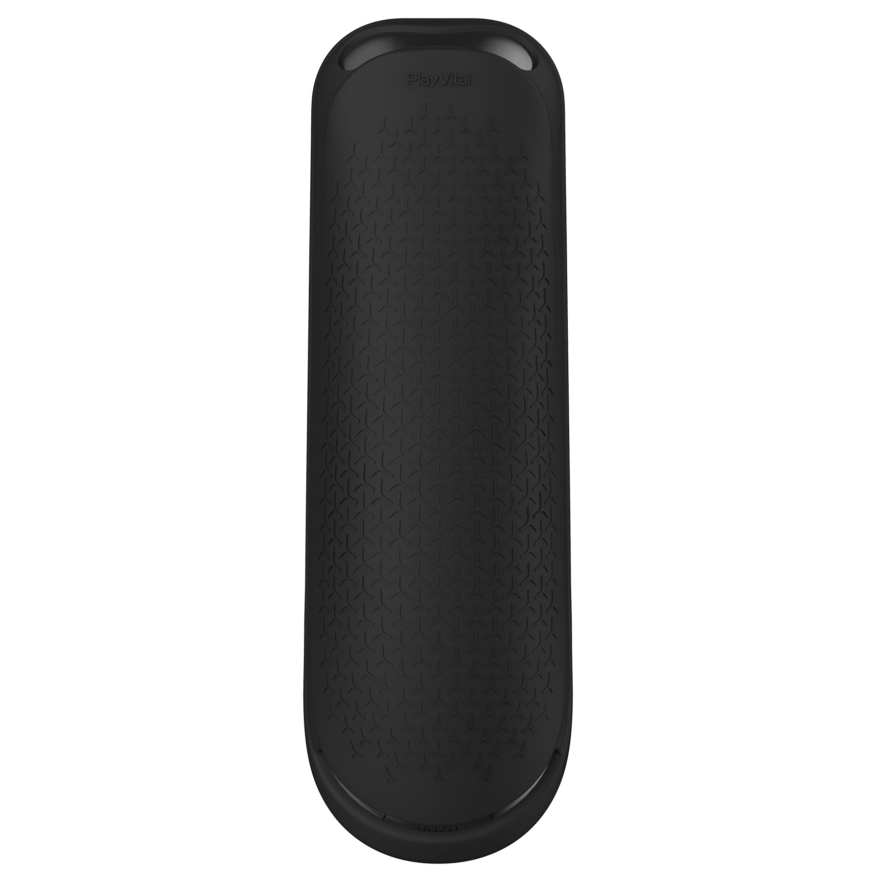 PlayVital PS5 Media Remote Controller Compatible Silicone Case, Dedicated Protective Cover for PS5 Media Remote Control, Overall Protective Case [Black]