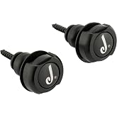 Jackson&reg; Strap Locks for Guitar or Bass, Black