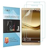 Huawei Mate 9 Screen Protector, J&D Premium HD Clear [Shock-Proof] [Anti-Scratch] Full Coverage TPU Film Shield Screen Protector for Huawei Mate 9 (3 Packs)