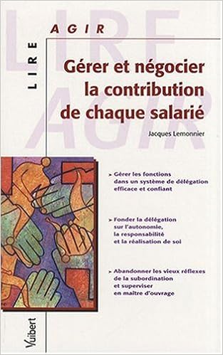 Amazonfr Gérer Et Négocier La Contribution De Chaque - 
