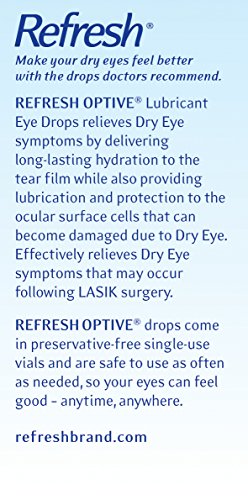 2 Refresh+Optive+Lubricant+Single+Use+Containers