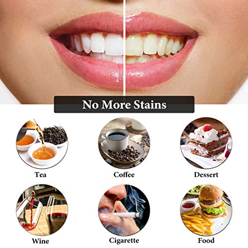 Teeth Whitening Powder Kit 2.1oz Activated Charcoal Toothpaste Powder