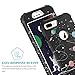 BENTOBEN iPhone 8 Plus Case, iPhone 7 Plus Case, Space Planet Pattern Full Body Heavy Duty Shockproof 3 in 1 Hard PC Soft Silicone Protective Phone Cover for iPhone 8 Plus/iPhone 7 Plus, Black