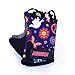 ZippyRooz Toddler & Little Kids Bike Gloves for Balance and Pedal Bicycles for Ages 1-8 Years Old. 8 Designs for Boys & Girls (Peace, Little Kids Large (5-6))