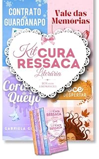Livro Box Cura Ressaca Literária: Contrato de Guardanapo + Vale das Memórias + Coração de Queijo