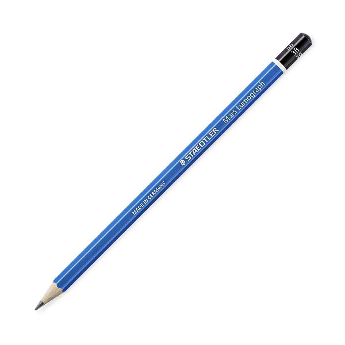 Staedtler Mars Lumograph 100 – Graphite Pencil 3B Blue