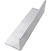 CNQLIS Aluminum Angle Iron 6061 3"x3"x 1/4", 12" Length,T6511 Abrasive,1/4" Thick