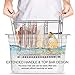 Uarter Sous Vide Rack Stainless Steel for Anova Cookers with Detachable Dividers and 2 No-Float Middle Top Bars, Adjustable, Collapsible Weight-Added Sou Vide Rack for Most 12qt Containers