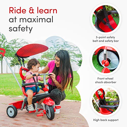 4 smarTrike+Zoom+baby+Tricycle+Red