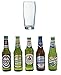 Non-alcoholic Beer Variety Pack - Includes Five Different Non-alcoholic Beers 33cl (11oz) + 1 Bormioli Rocco Willy Glass