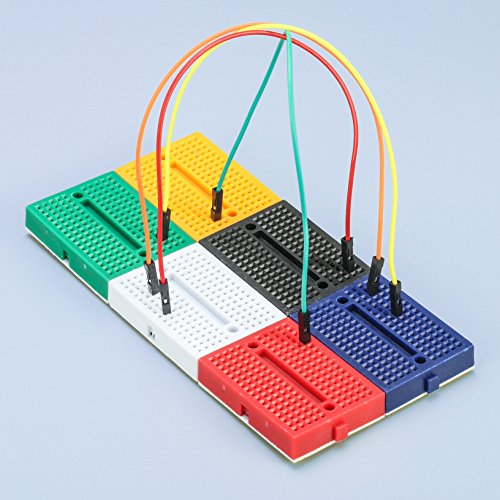 DEYUE Solderless Prototype Breadboard | 1x830 tie in point Breadboard 2x400 tie in points Circuit boards 6x170 tie points Mini Modular breadboard Kit - Thumbnail 7
