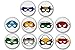Superhero Capes, Masks, and Bracelets for Kids by McFlony – 5 Reversible Capes, 10 Felt Masks, and 5 Superheroes Bracelets