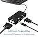 ABLEWE Mini DisplayPort to HDMI VGA DVI Adapter, 4K Mini DP Thunderbolt 3 in 1 Adapter Video Display Converter for MacBook Air Microsoft Surface Pro 3/4 Surface Book ThinkPad Google Chromebook