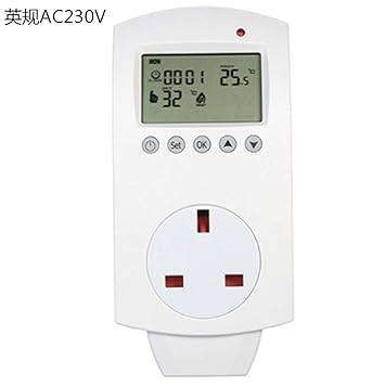 Hitsan Incorporation Lcd 16a Thermostat Eu Uk Us Plug Digital