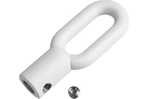 GENERIC Skylight Eyelet Adapter for Skylight and Awning Window Operators, Skylight Parts, White