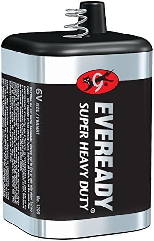 Eveready Super Heavy Duty 6V Battery (Spring Term) (6 Pack)
